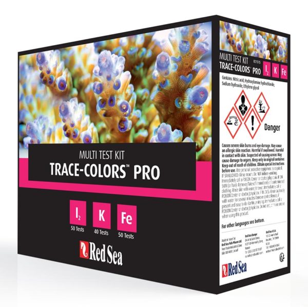 Red Sea Trace Colors Pro Coral Colors Test Kit I,K,Fe | Fast Delivery ...