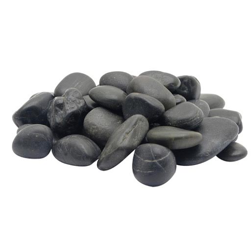 Marina Natural Black Beach Pebble 2kg | Fast Delivery Abyss Aquatics UK